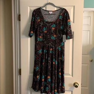Nicole fit and flare dress - NWT